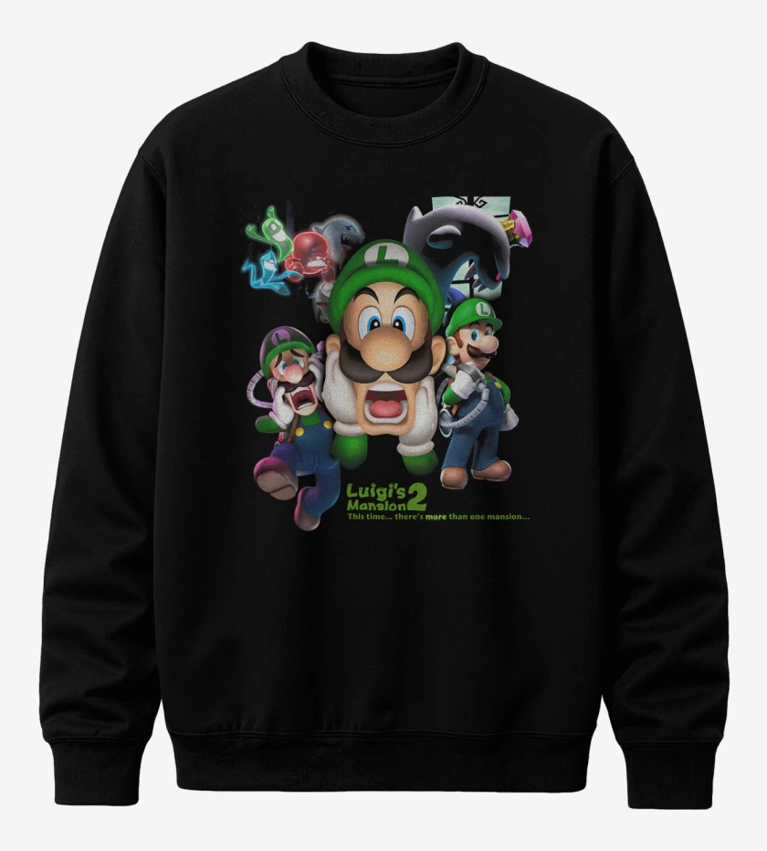 Poleron polo Luigi Mansion