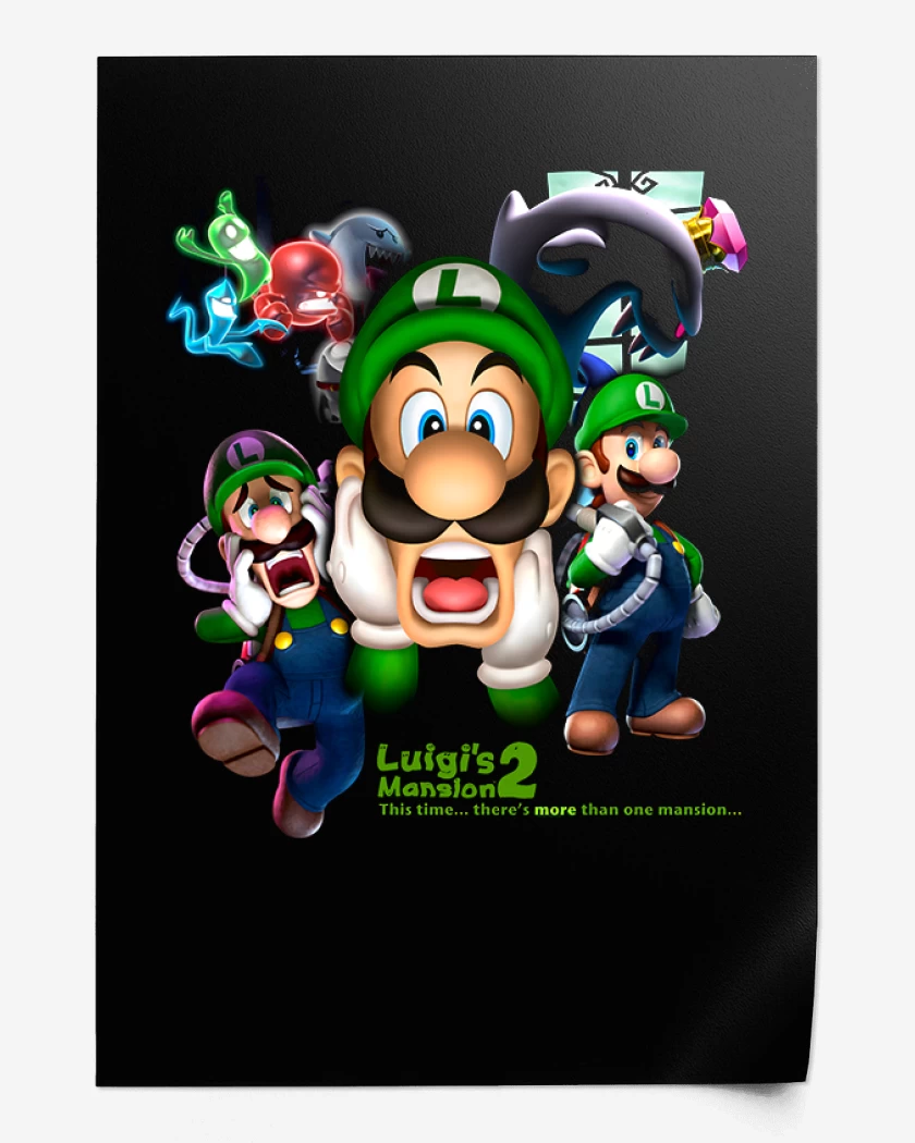Print Luigi Mansion