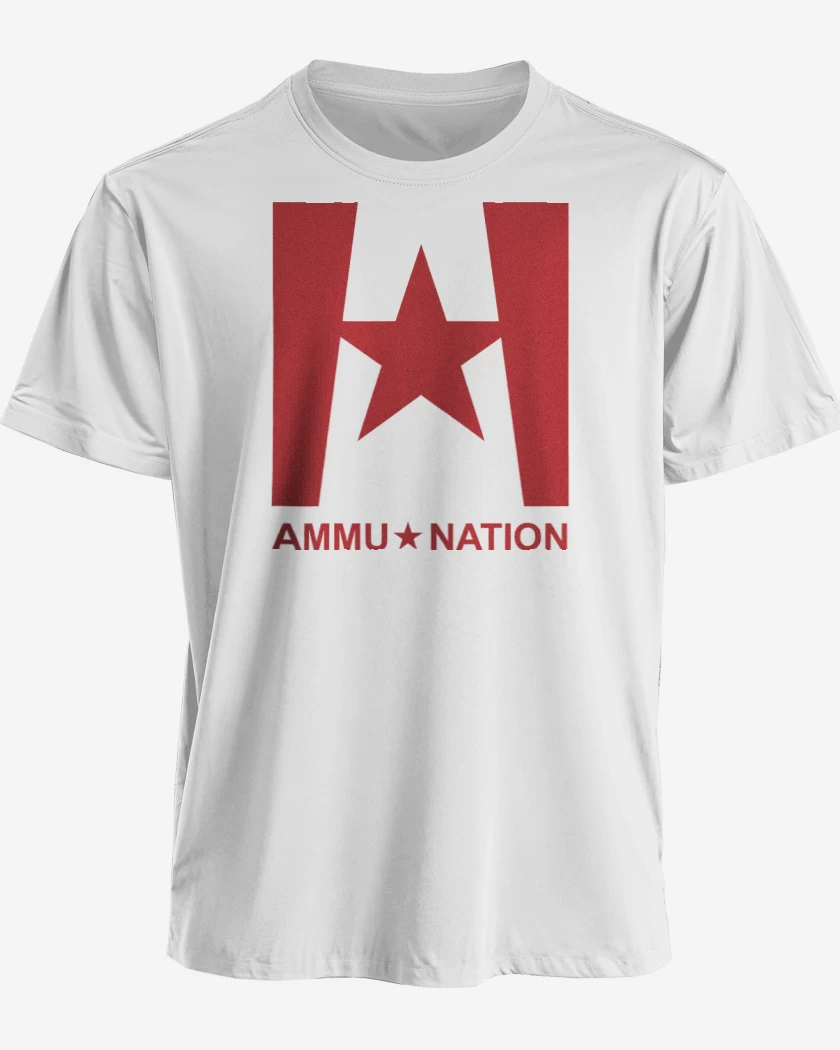 Polera premium Blanco de Ammu Nation