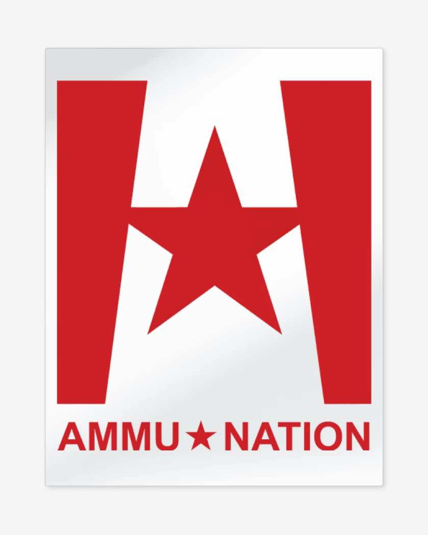 Print metalico Blanco de Ammu Nation