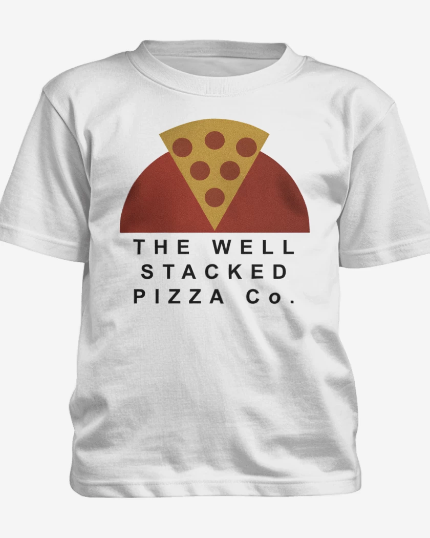 Polera de niño Blanco de The Well Pizza