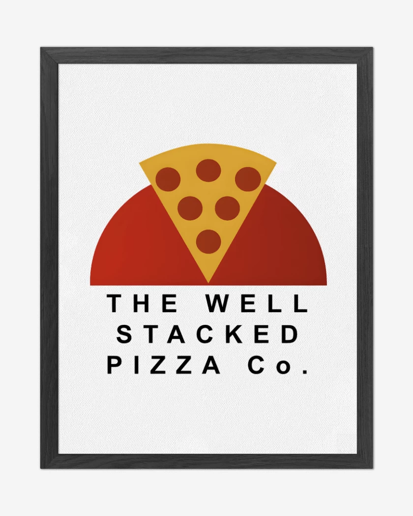 Cuadro decorativo Blanco de The Well Pizza