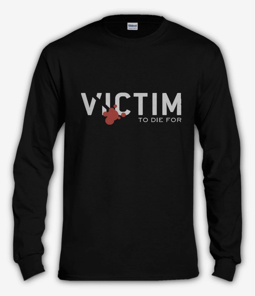 Polera manga larga Victim To Die For B