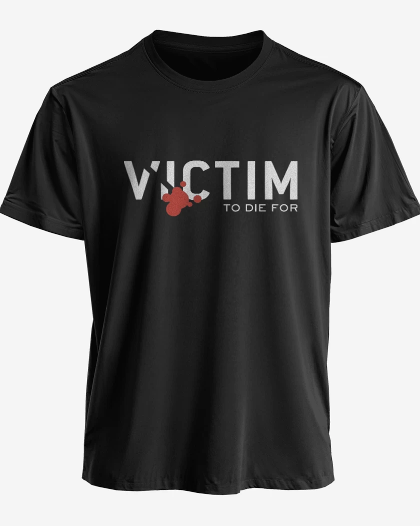 Polera premium Negro de Victim To Die For B