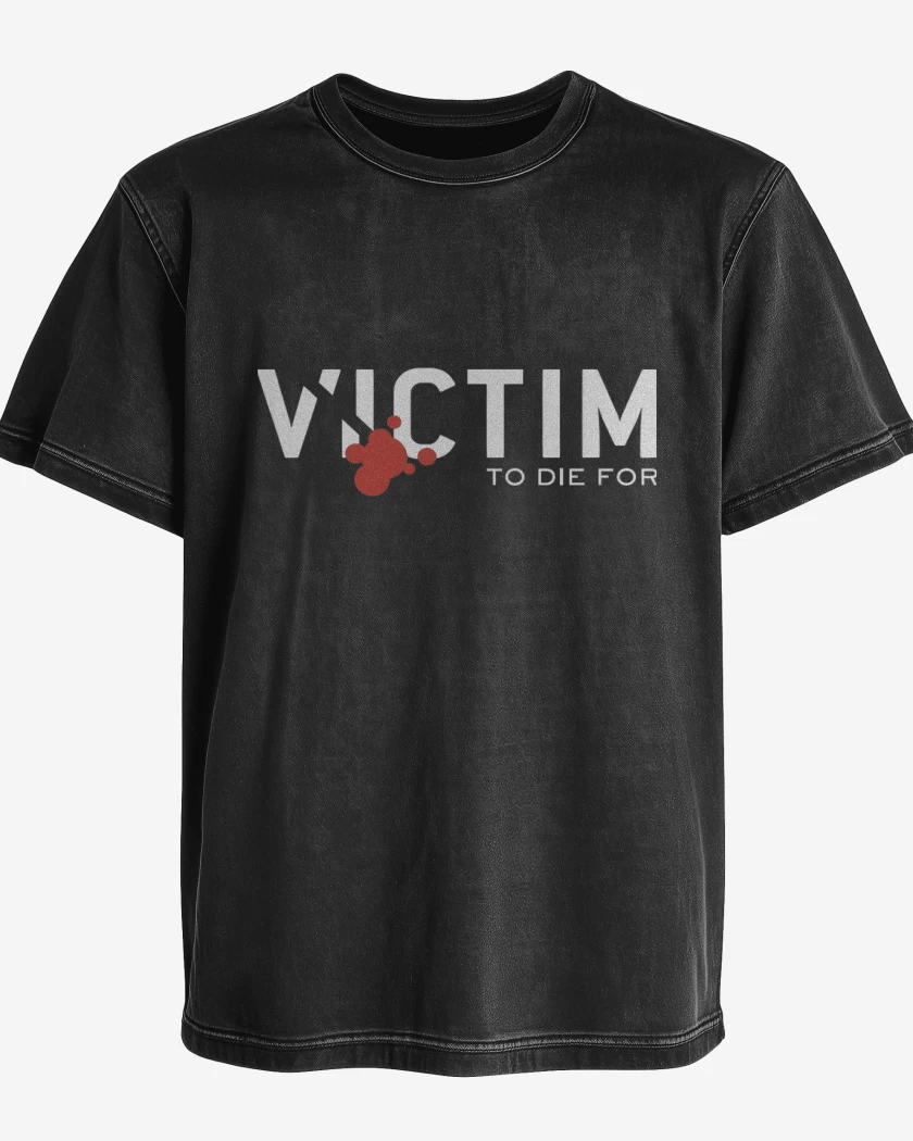 Polera desgastada Victim To Die For B