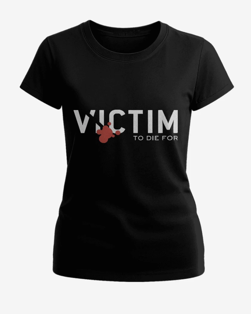 Polera de Mujer Negro de Victim To Die For B