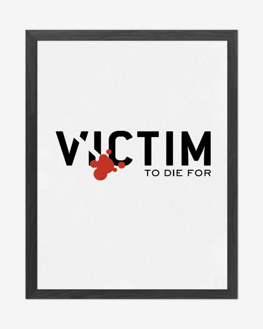 Cuadro decorativo Blanco de Victim To Die For N