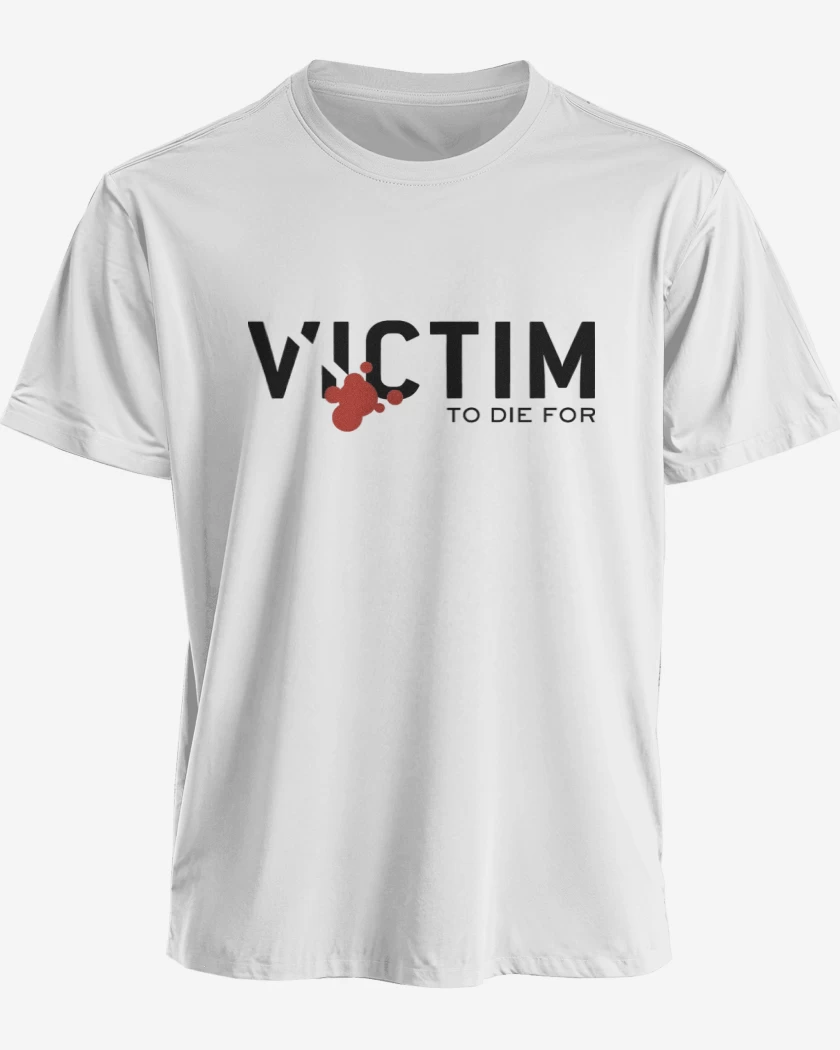 Polera premium Blanco de Victim To Die For N