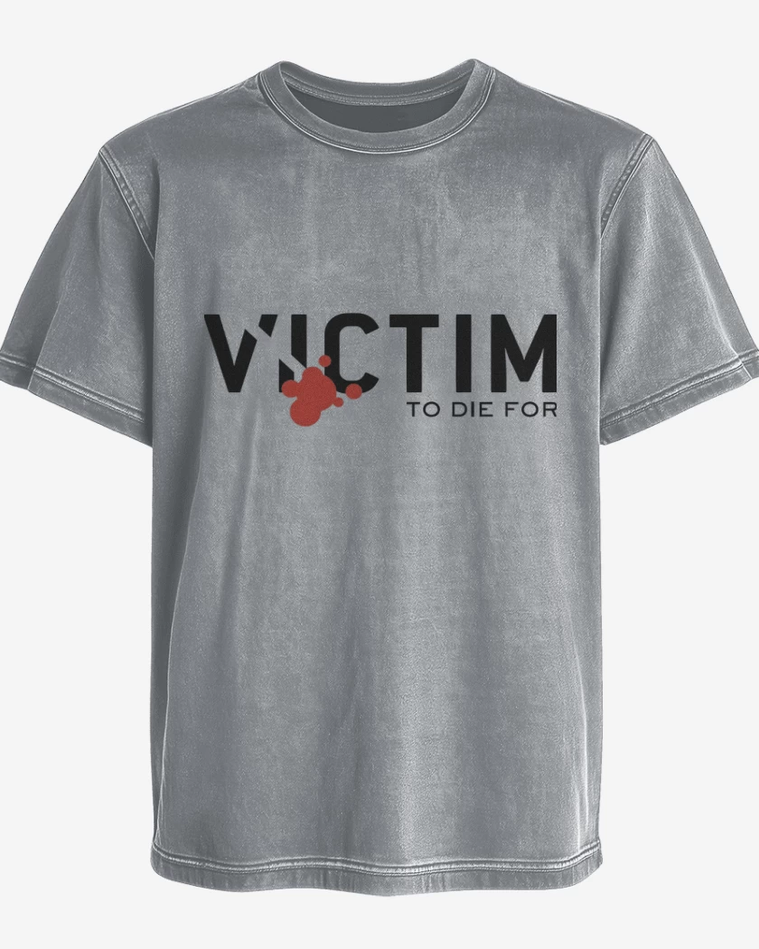 Polera desgastada Victim To Die For N