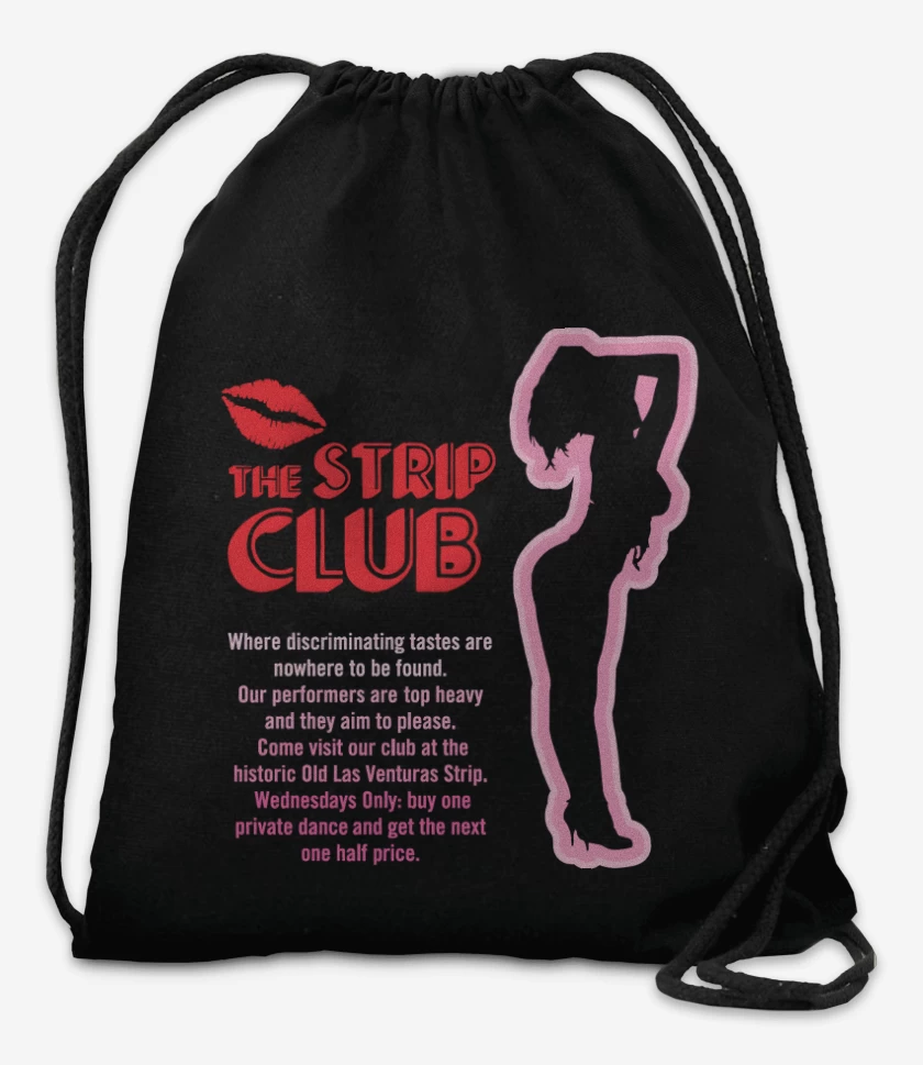 Mochila Negro de Strip San Andreas 