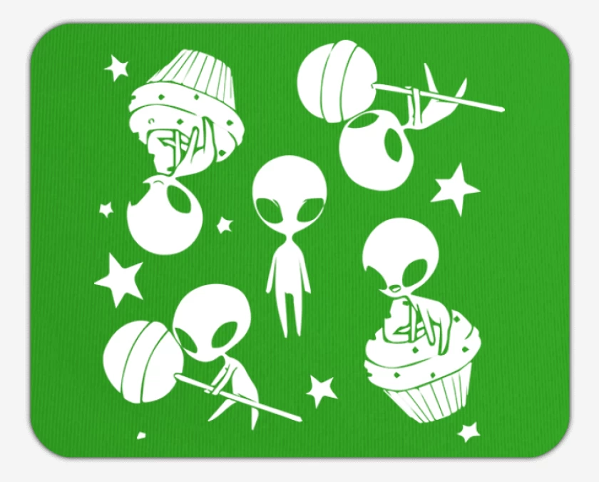 Mousepad Marcianitos