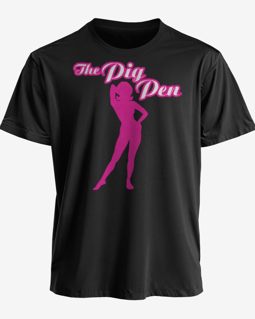 Polera premium Negro de The Pig Pen