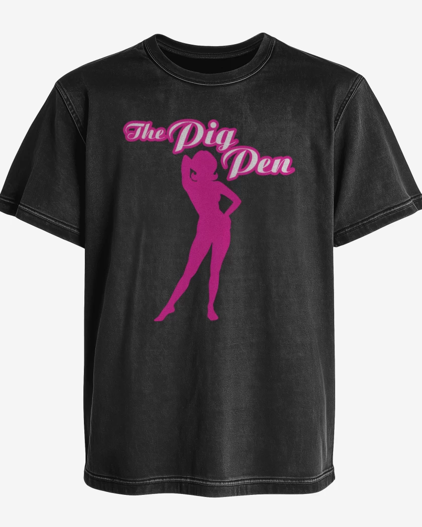 Polera desgastada The Pig Pen