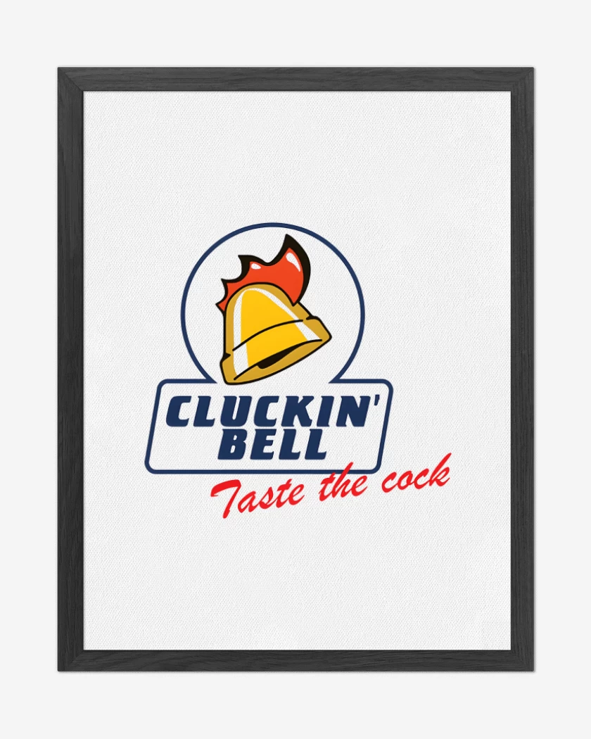 Cuadro decorativo Cluckin Bell