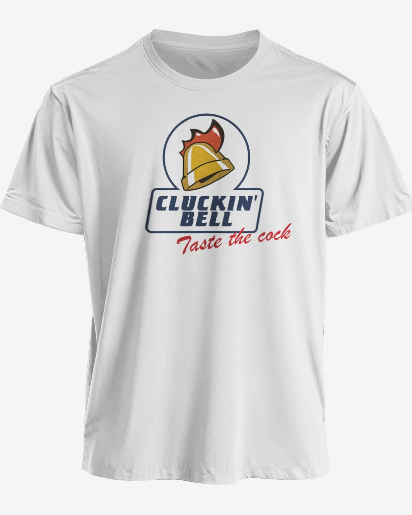 Polera premium Blanco de Cluckin Bell