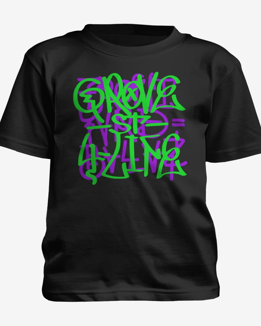 Polera de niño Negro de Grove ST 4 Life