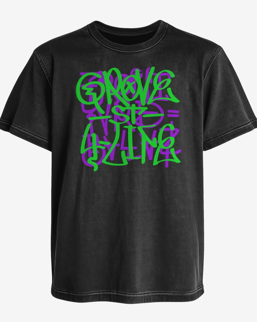 Polera desgastada Grove ST 4 Life