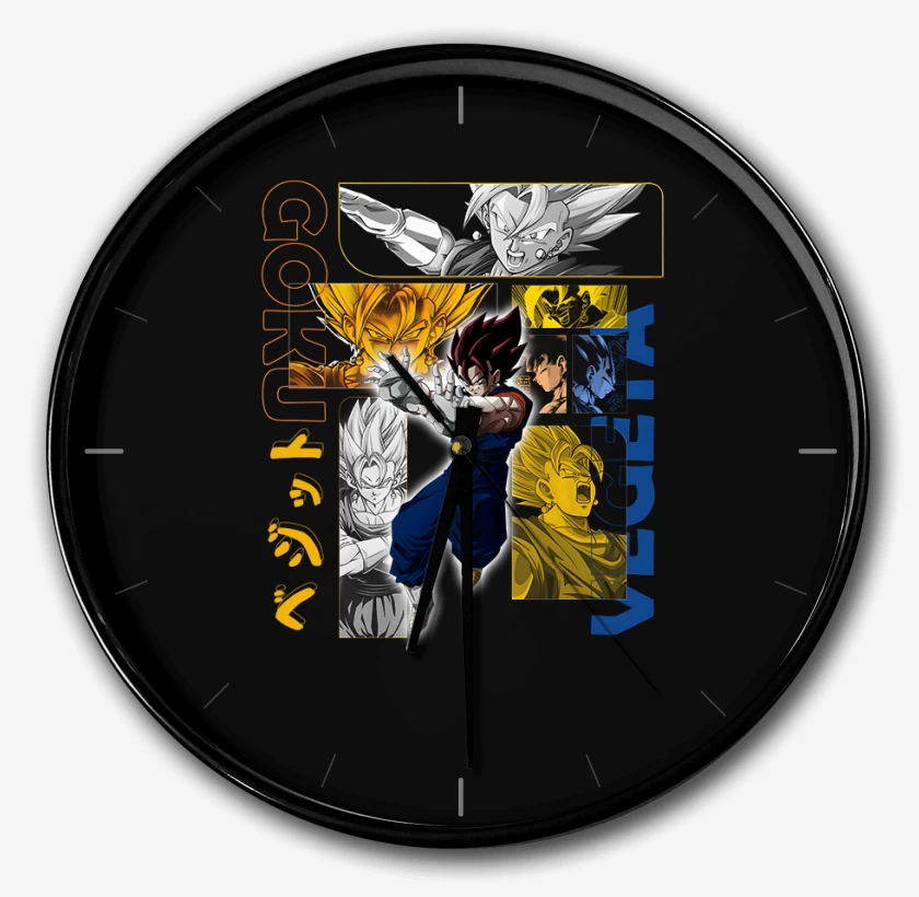 Reloj Negro de Vegito Fusión