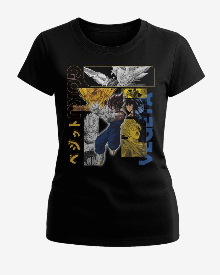 Polera de Mujer Negro de Vegito Fusión