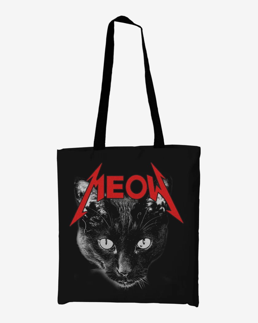 Totebag Meow metallica