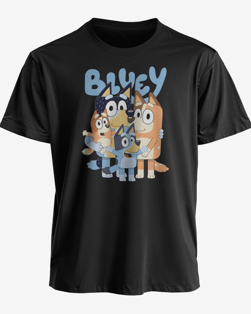 Polera Familia bluey