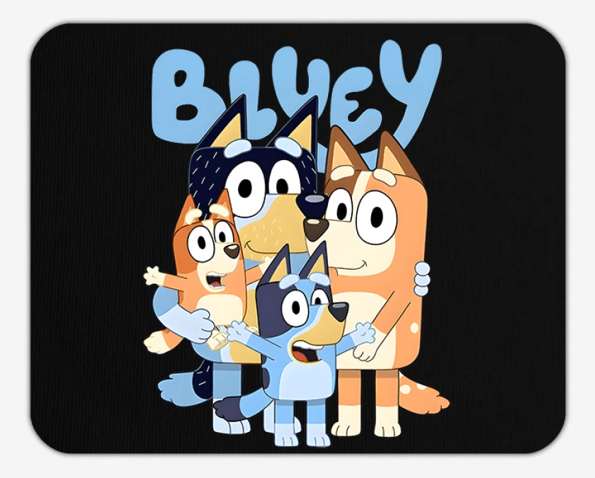 Mousepad Familia bluey