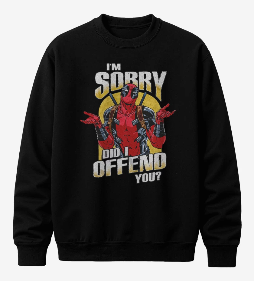Poleron polo Deadpool offend you