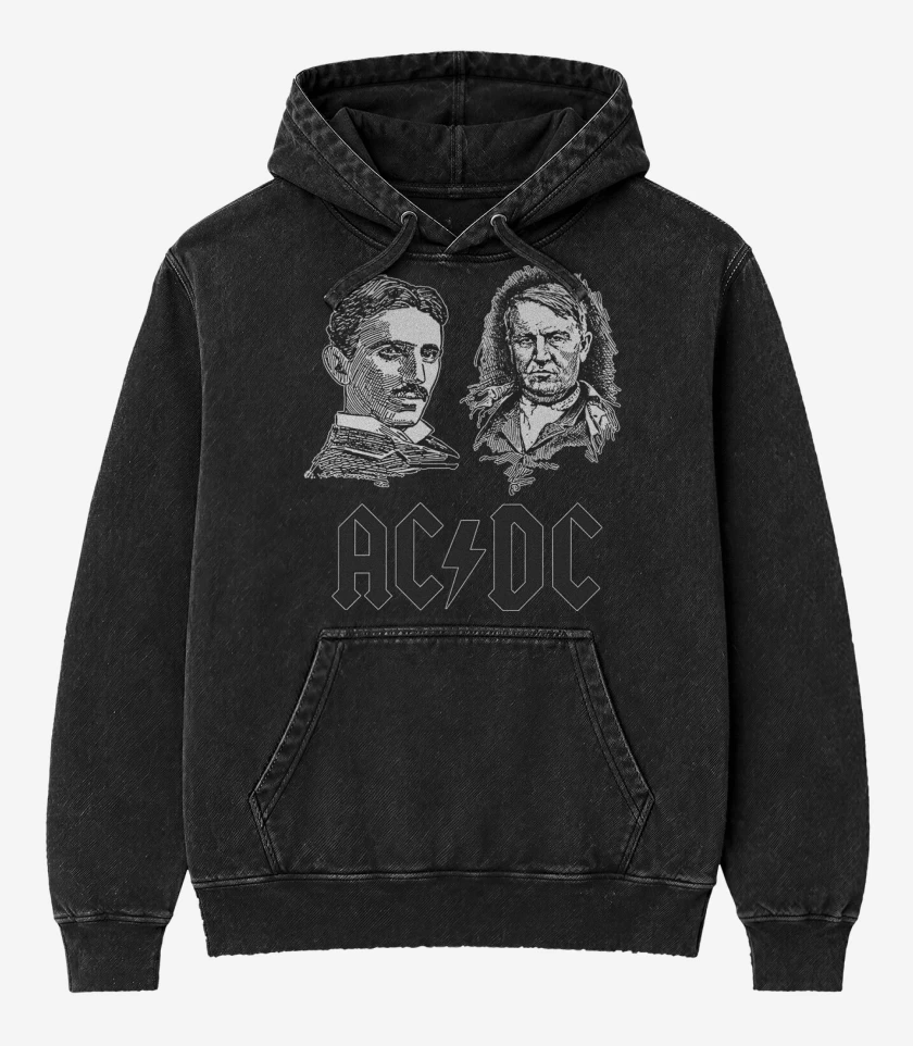 Poleron Canguro Acid Wash AC DC Tesla Edison