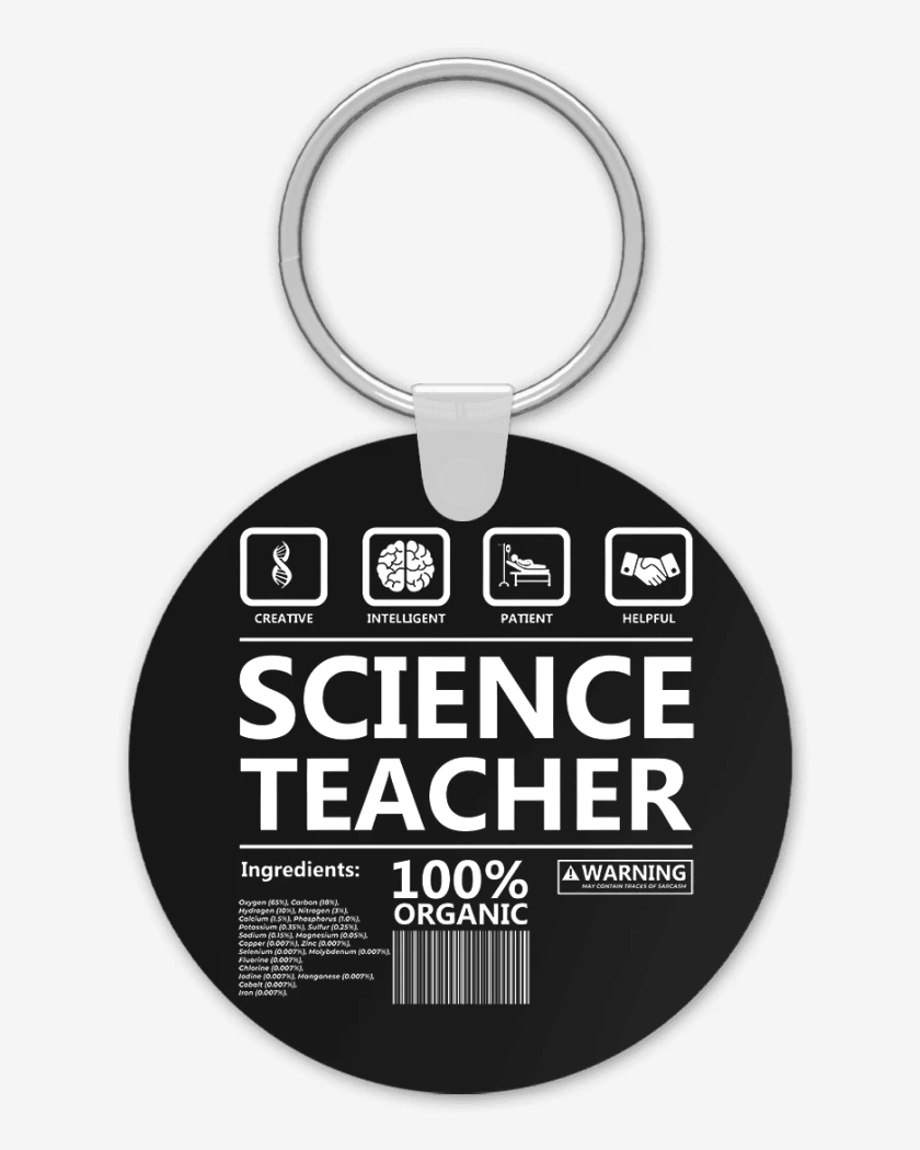 Llavero Science teacher