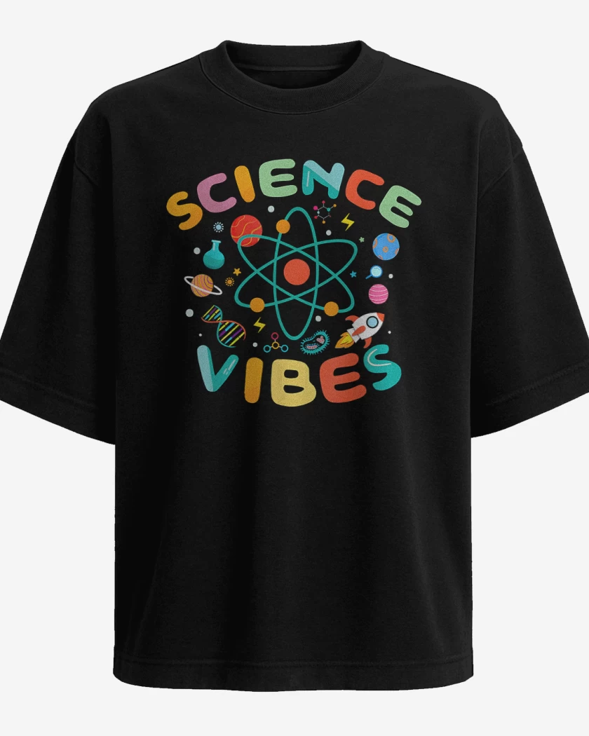 Polera Oversize Science vibes