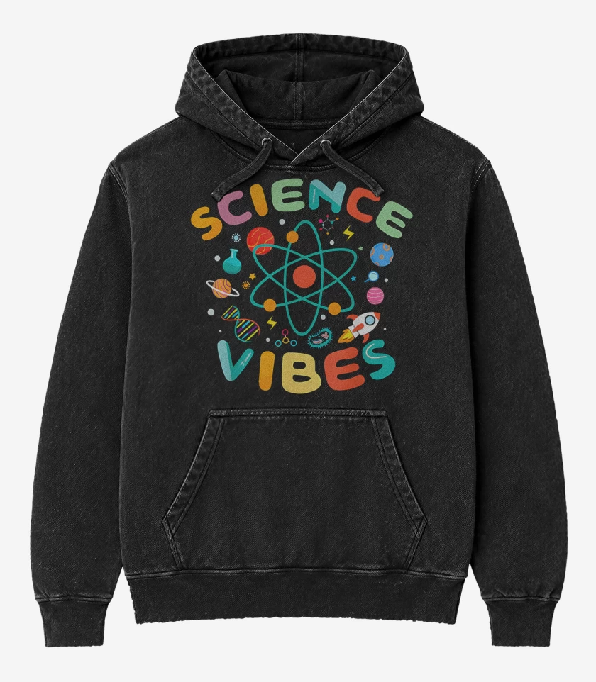 Poleron Canguro Acid Wash Science vibes