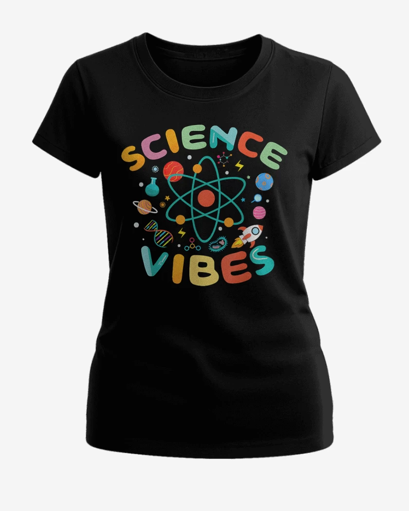 Polera de Mujer Negro de Science vibes