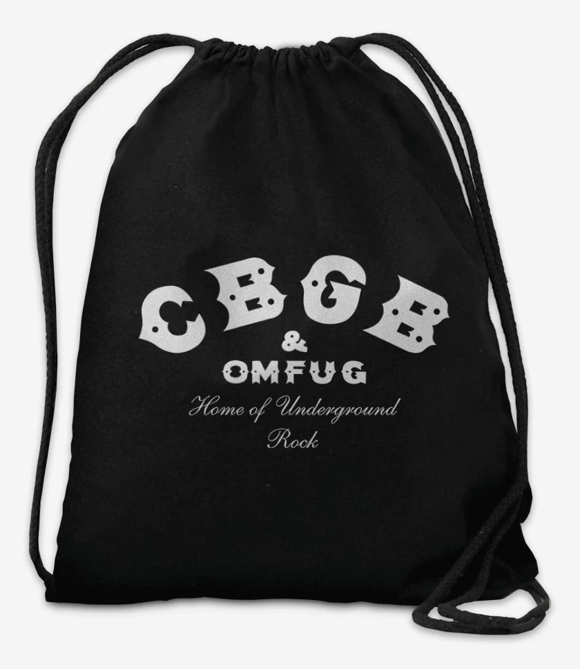 Mochila Negro de CBGB