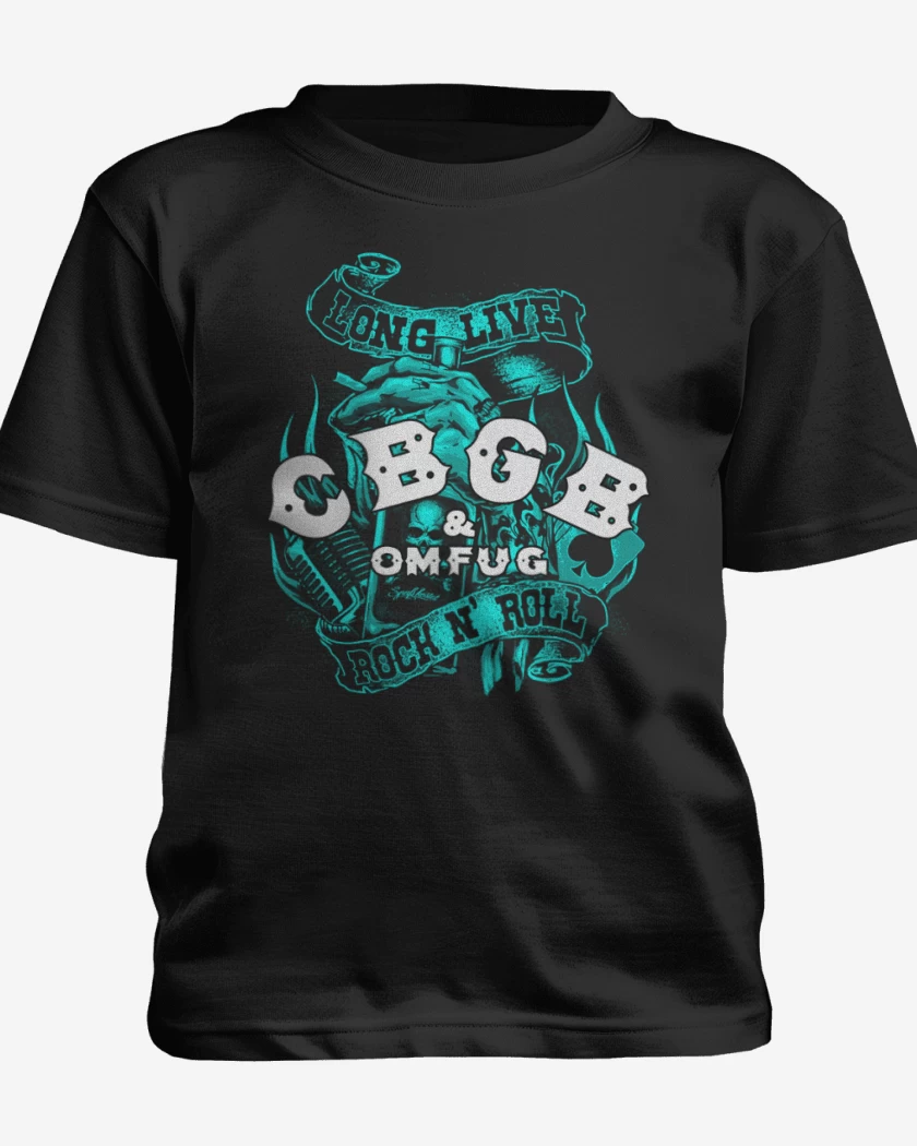 Polera de niño Negro de Cbgb 2