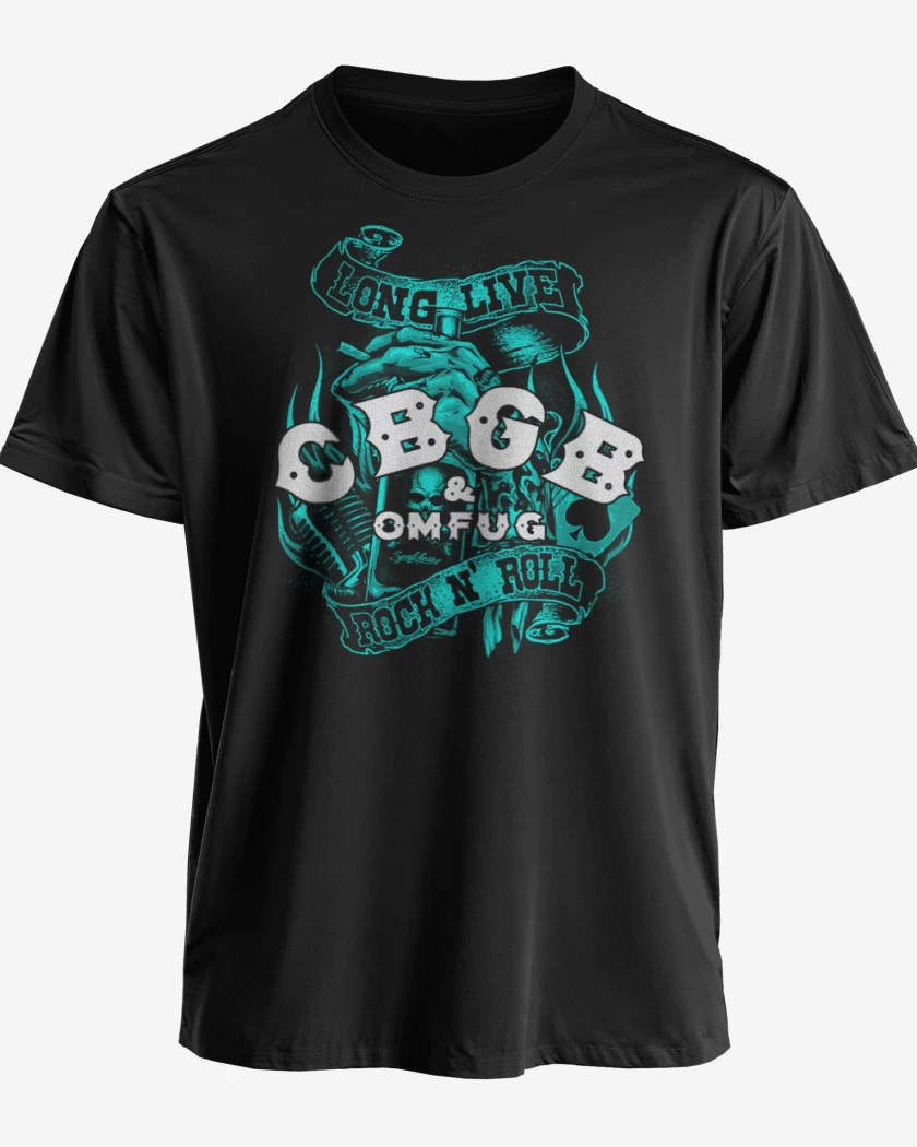 Polera premium Negro de Cbgb 2