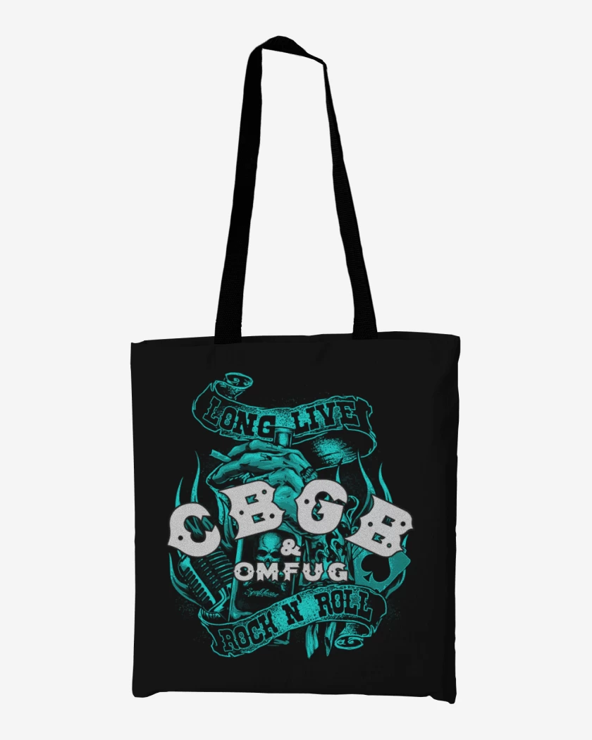 Totebag Negro de Cbgb 2