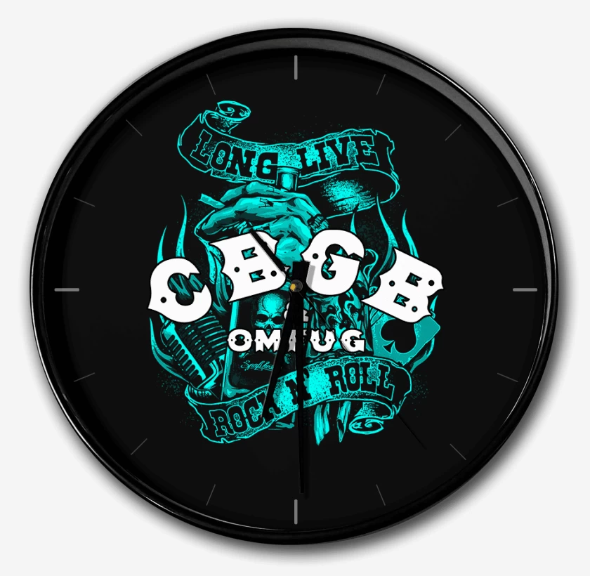 Reloj Negro de Cbgb 2