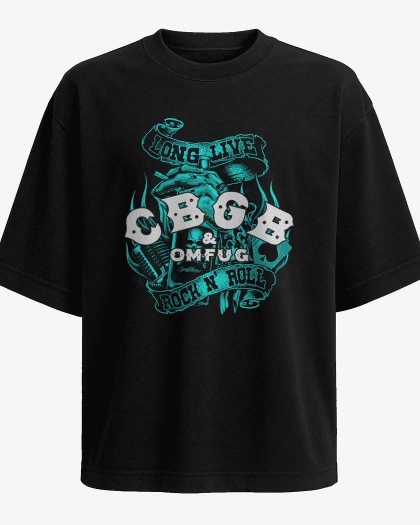 Polera Oversize Cbgb 2