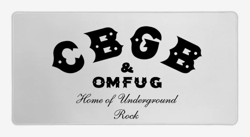 Mouse pad Gamer CBGB 3