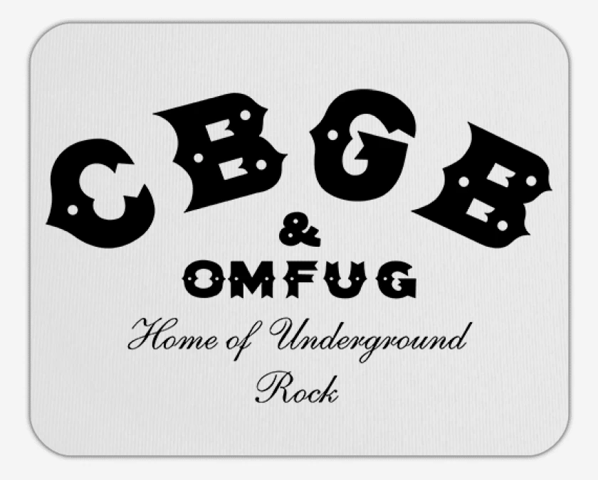 Mousepad CBGB 3