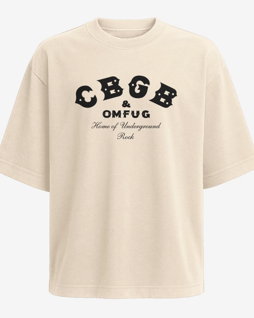 Polera Oversize CBGB 3