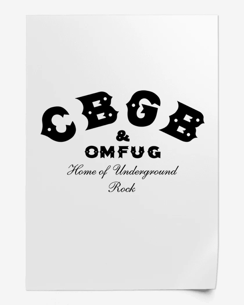 Print CBGB 3