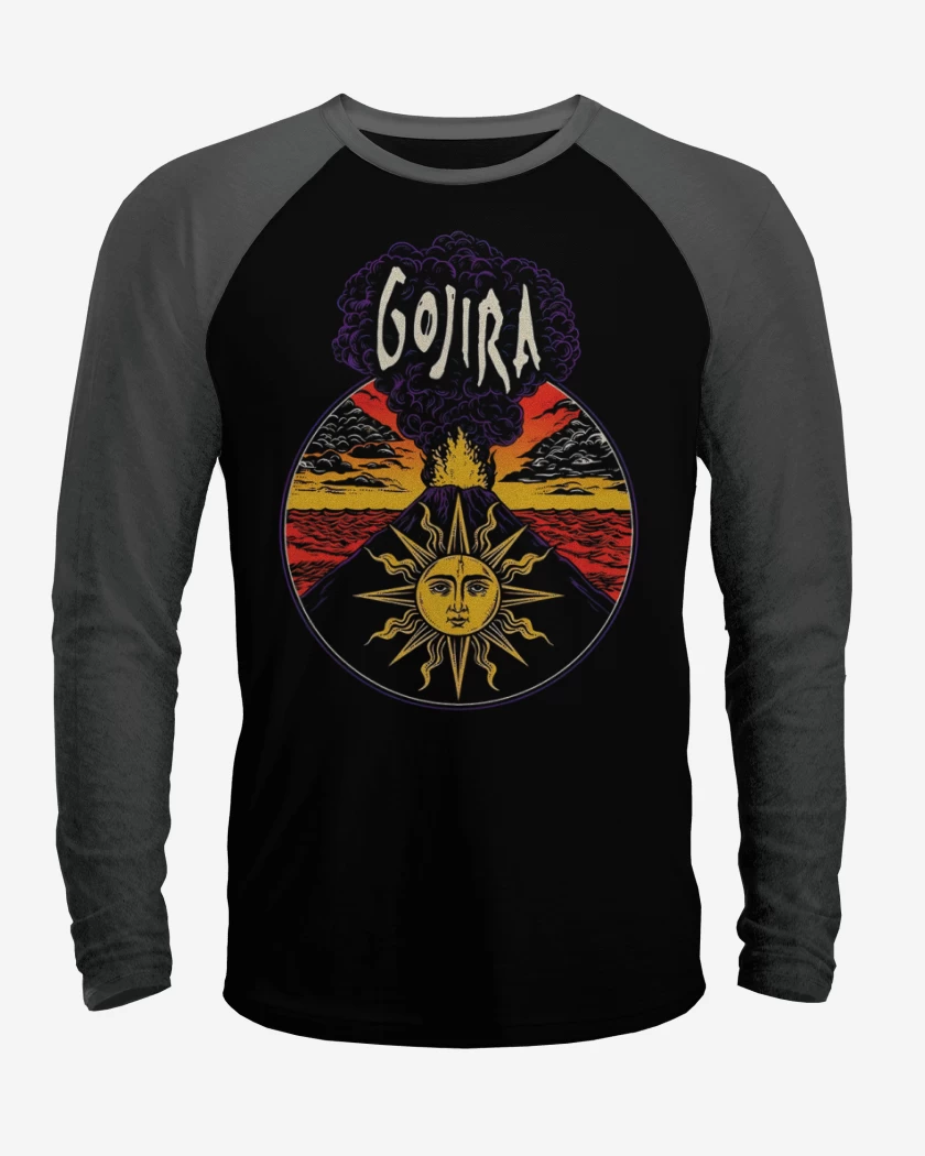 Polera Raglan Gojira 1