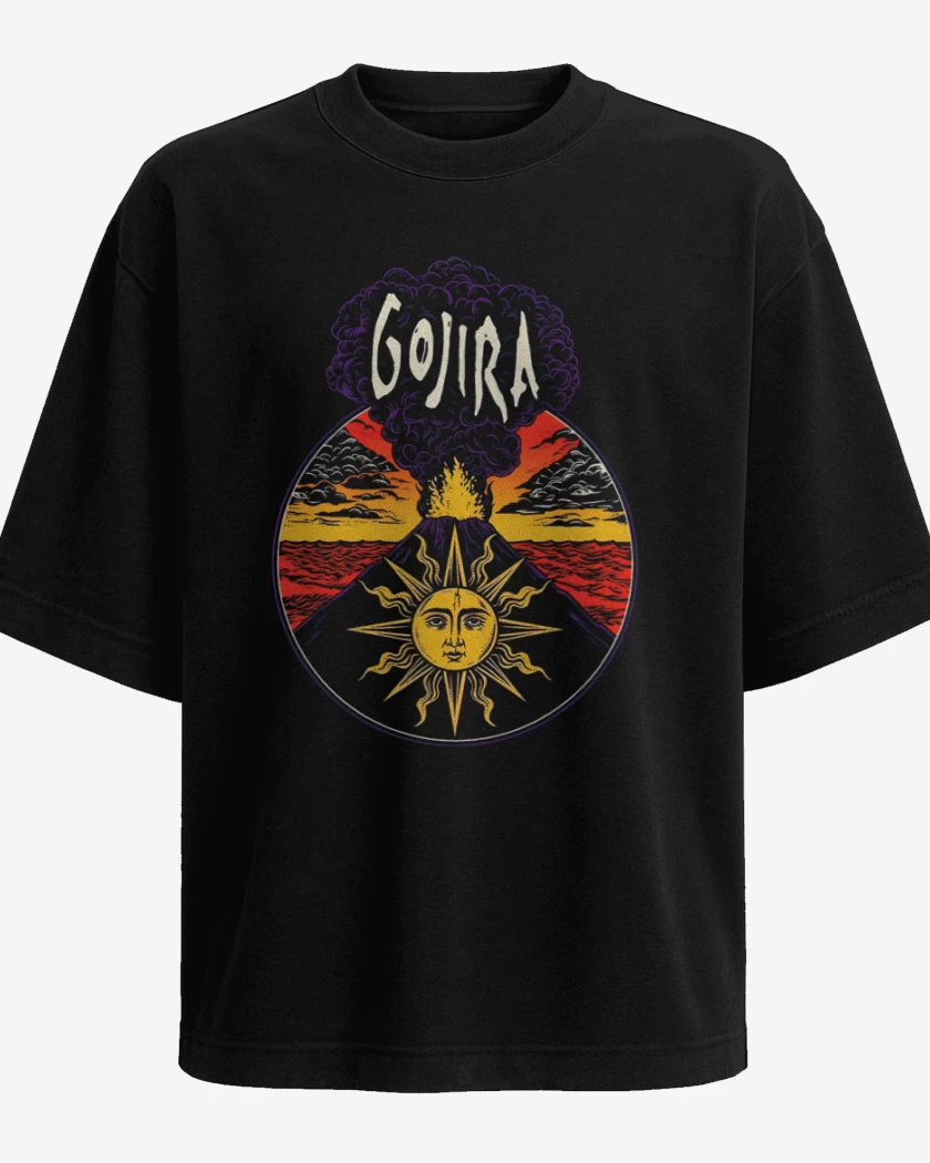 Polera Oversize Gojira 1
