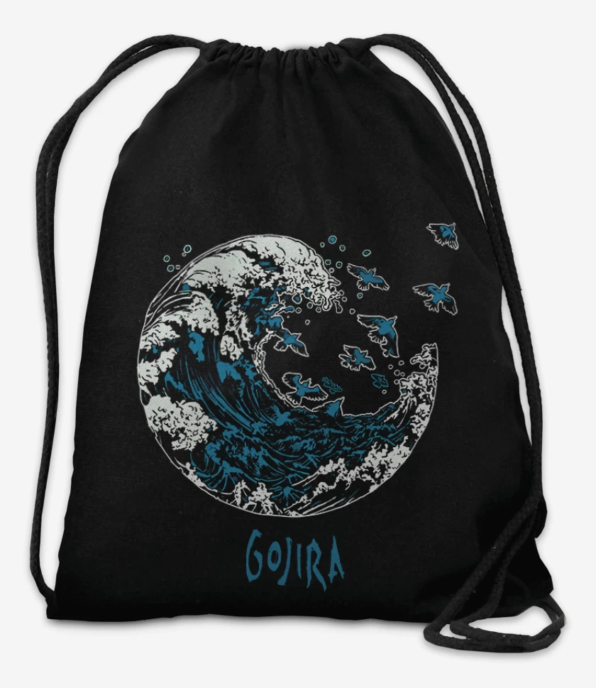 Mochila Negro de Gojira 2 