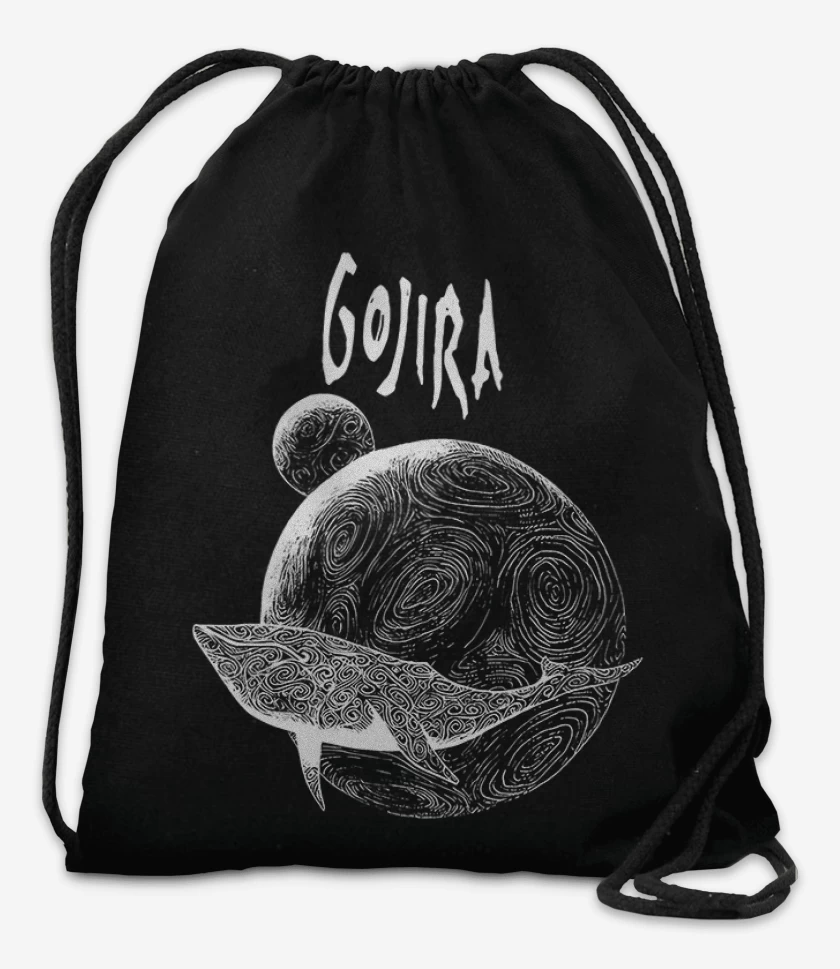 Mochila Negro de Gojira 3
