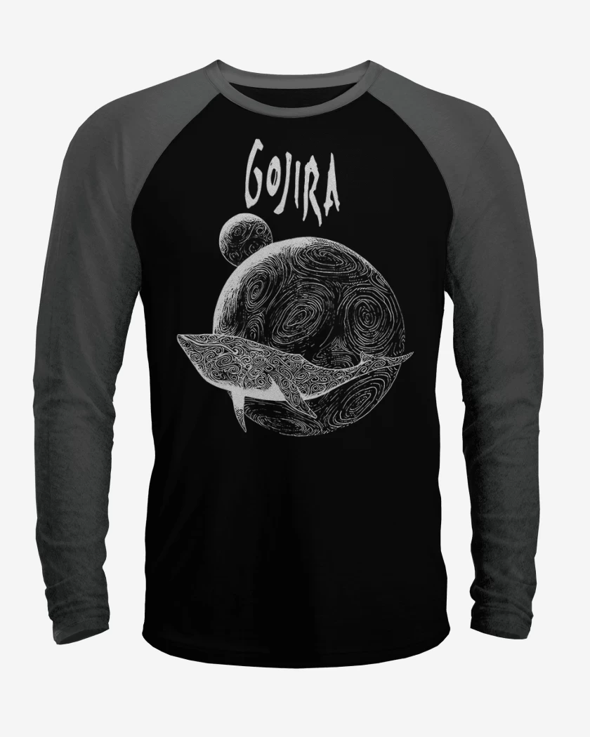 Polera Raglan Gojira 3