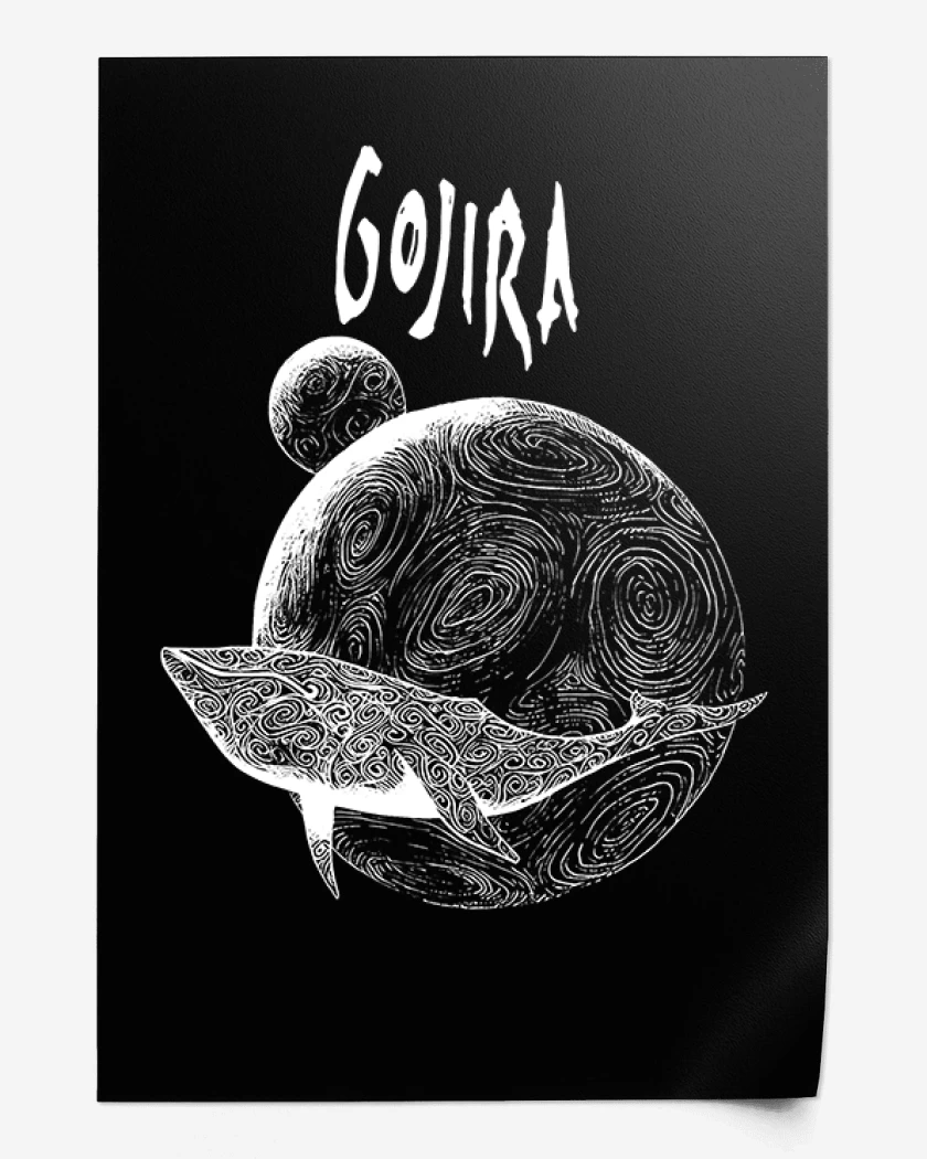 Print Gojira 3