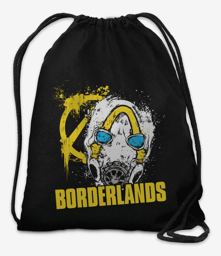 Mochila Negro de Borderlands