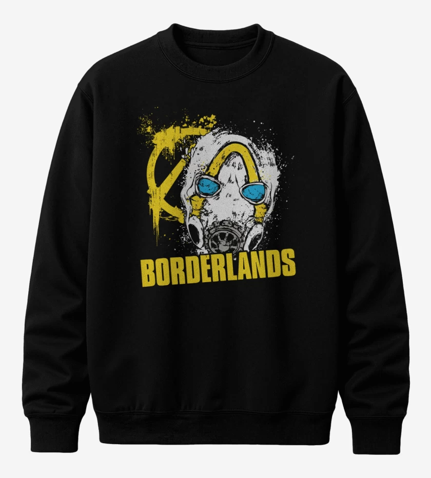 Poleron polo Negro de Borderlands